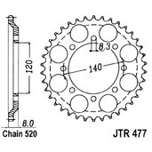 Reťazová rozeta JT JTR 477-43 43T, 520